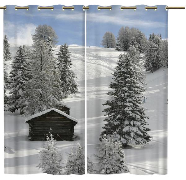 oesenschal-winterlandschaft-set-2teilig